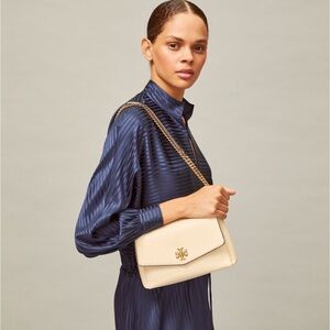 Tory Burch KIRA PEBBLED SMALL CONVERTIBLE SHOULDER BAG